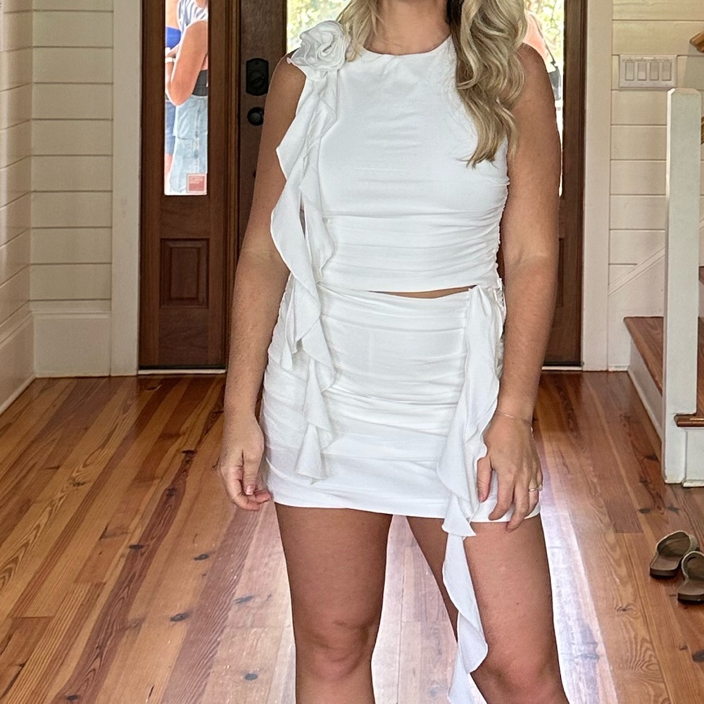 Abercrombie and Fitch Ruffle skort set
